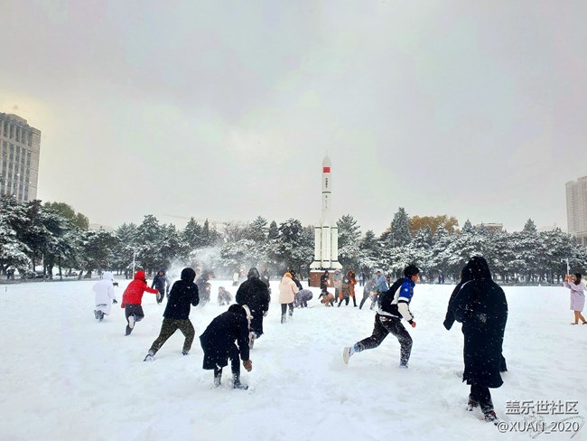 【冬日风情】＋2021年的第一场雪