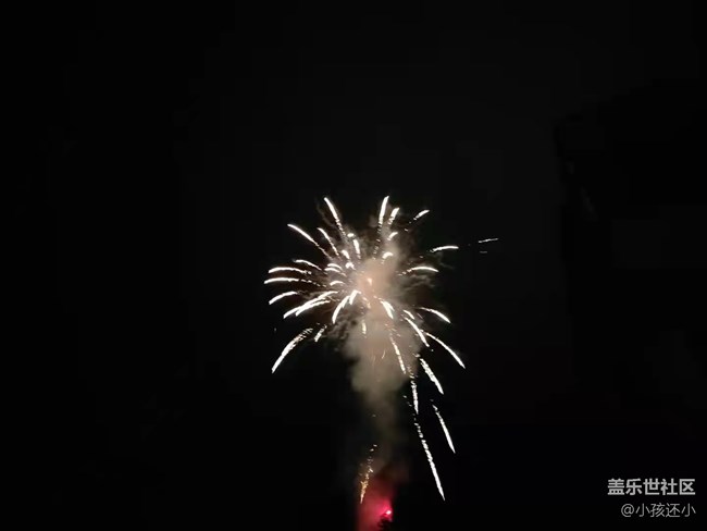 【家乡年味】新年放烟花