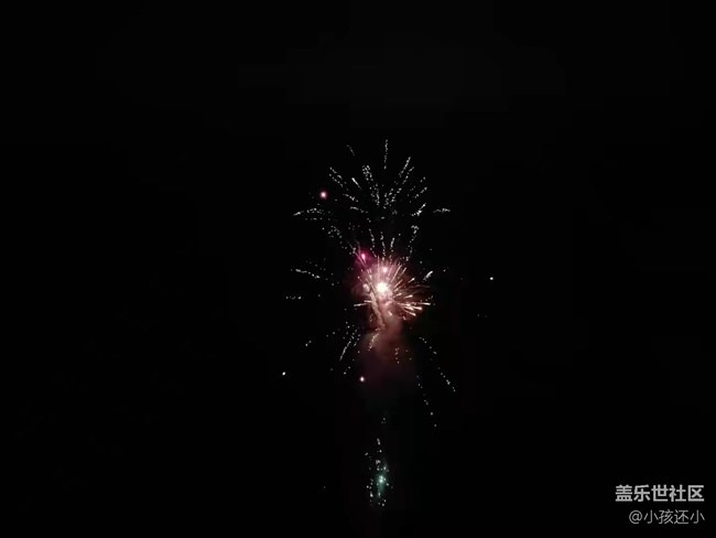 【家乡年味】新年放烟花