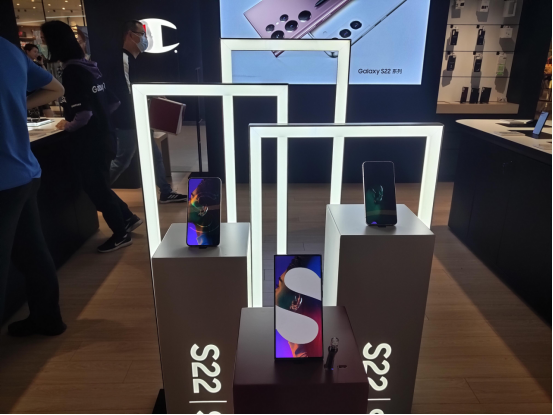 【S22快闪店打卡】佛山千灯湖环宇城三星S22快闪体验店打卡