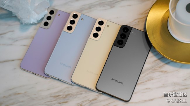 三星Galaxy S22系列网上商城专属颜色精美图赏