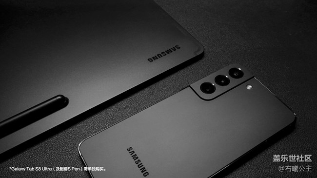 黑与白的碰撞 三星Galaxy S22|S22+图赏