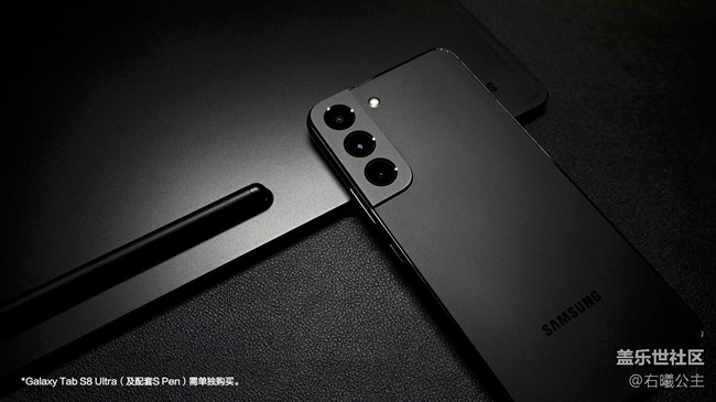 黑与白的碰撞 三星Galaxy S22|S22+图赏