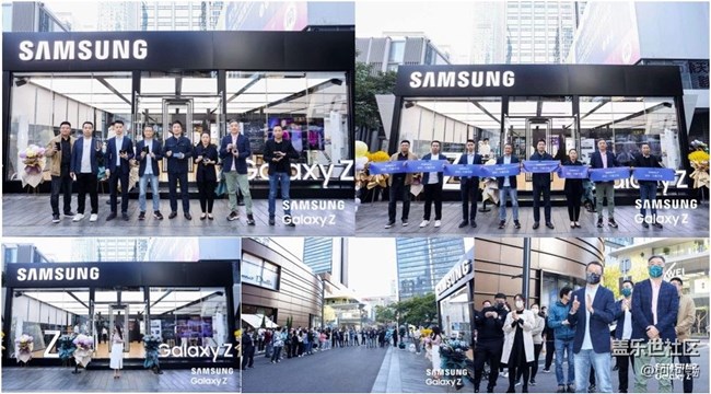 三星Galaxy S22系列快闪体验店  深圳•华强北华强广场