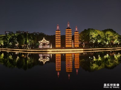 【夜城春】+嘉兴三塔和通越阁