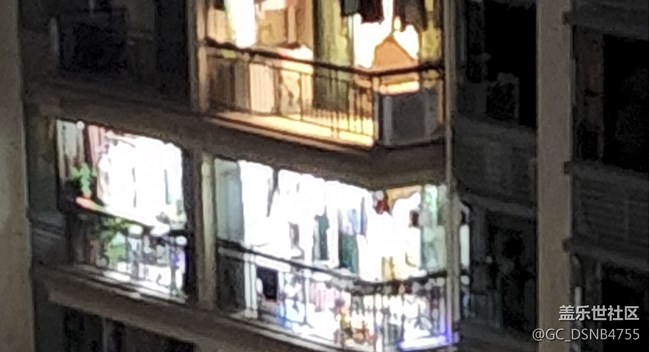S22U、iPhone13、iPhone11夜景照片原图大小比较