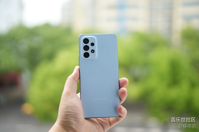 三星 Galaxy A53晴天蓝，初上手体验分享~