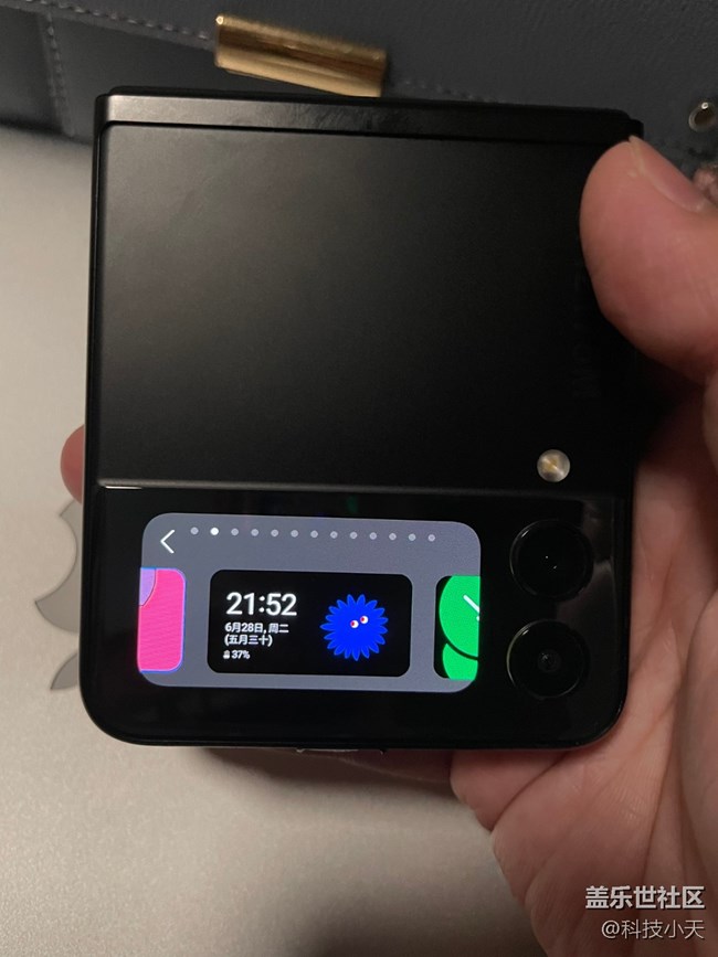 Galaxy Z Flip3这个外屏应用你开始用了吗？
