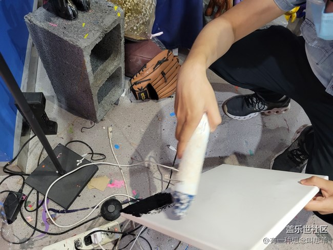挥舞画笔与记录美好生活的活动