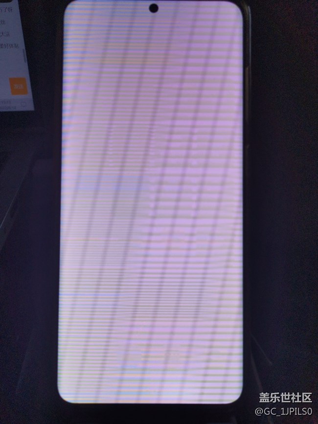 三星s20去年在京东售后换屏回来又白屏了