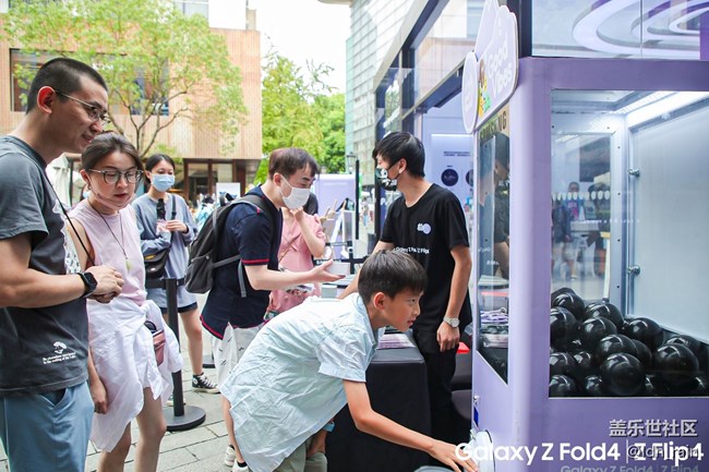 【活动回顾】8月28日三星Galaxy Pop-up快闪体验店线下活动