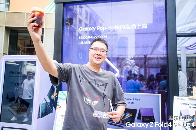 【活动回顾】8月28日三星Galaxy Pop-up快闪体验店线下活动