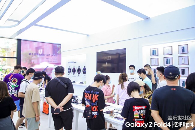 【活动回顾】8月28日三星Galaxy Pop-up快闪体验店线下活动