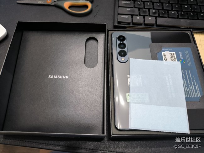 【打卡/晒单Galaxy Z系列新品】Z Fold4开箱体验 【打卡/晒单Galaxy Z系列新品】Z Fold4开箱体验
