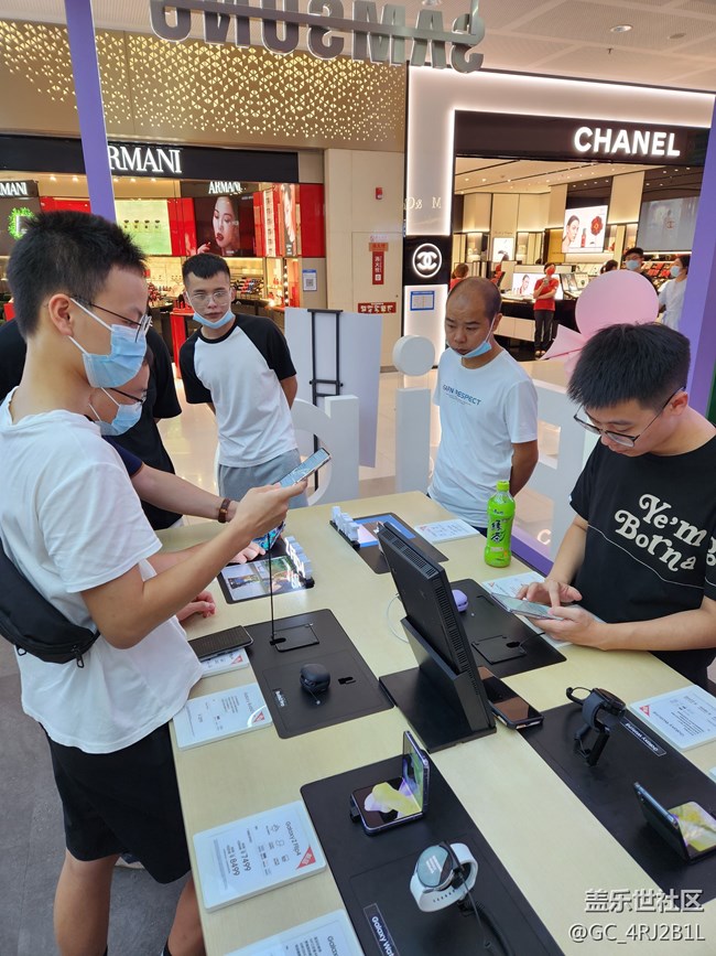 新品快闪店打卡 厦门SM三星体验