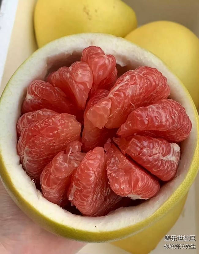 【秋色宜人】吃点秋季的柚子