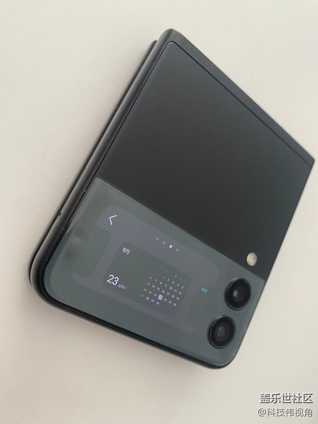 Galaxy Z Flip3 5G外屏使用体验