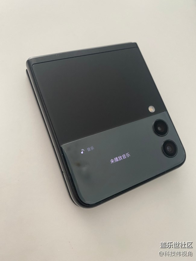 Galaxy Z Flip3 5G外屏使用体验