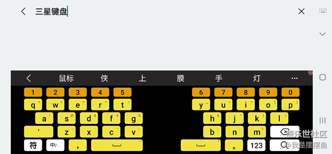 就想问问，你们平时用过三星键盘吗？