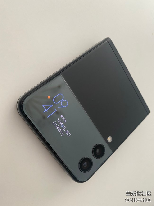 Galaxy Z Flip3 5G外屏使用体验