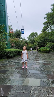 雨中游刘公岛-1
