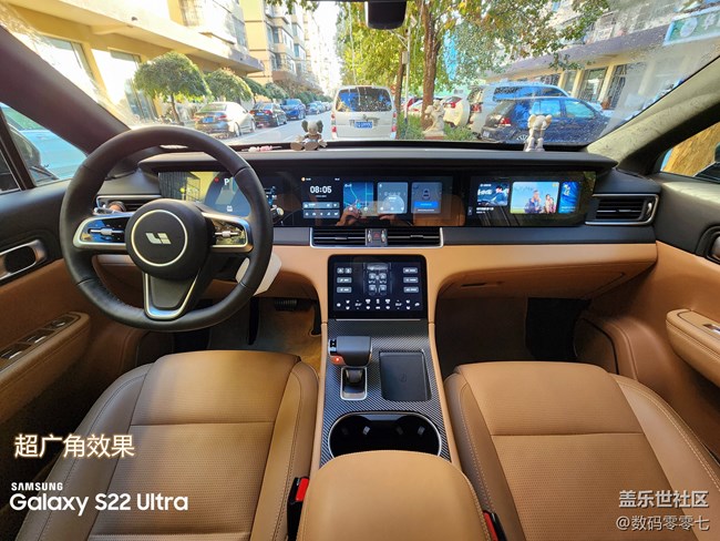 三星S22 Ultra的超广角模式下拍照效果