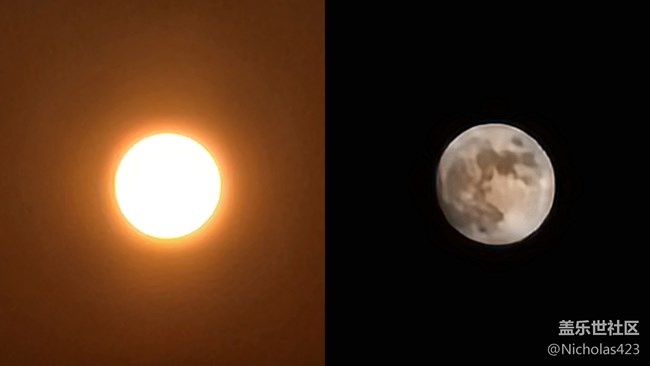 s22拍太阳与月亮