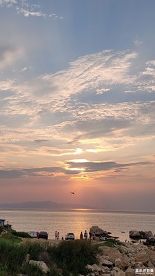 养马岛日落晚霞-1