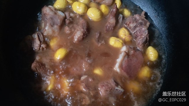 【美食美味】排骨炖板栗