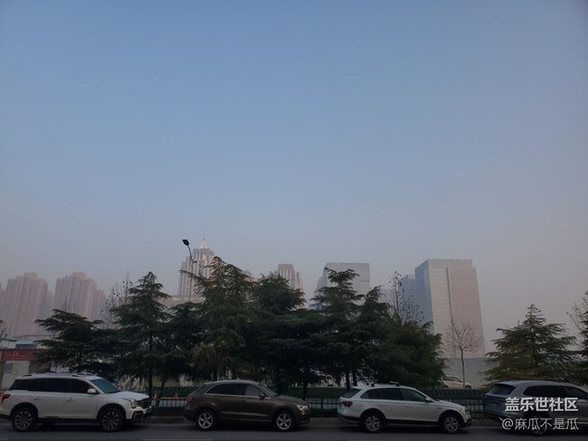 【辞旧迎新】+ 小区门口的景色