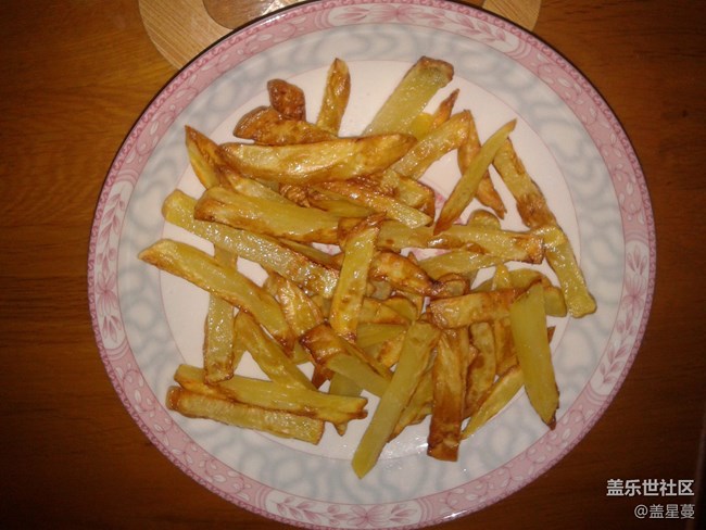 【打卡精彩生活】用空气炸锅自制薯条