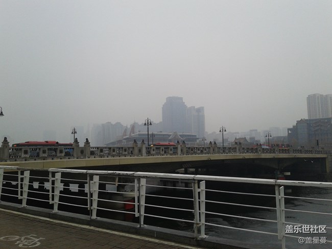 【故乡之思】霏霏细雨中的海河五桥