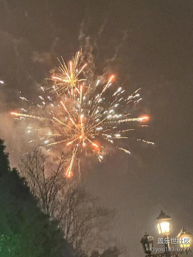 【红红火火过大年】看烟花