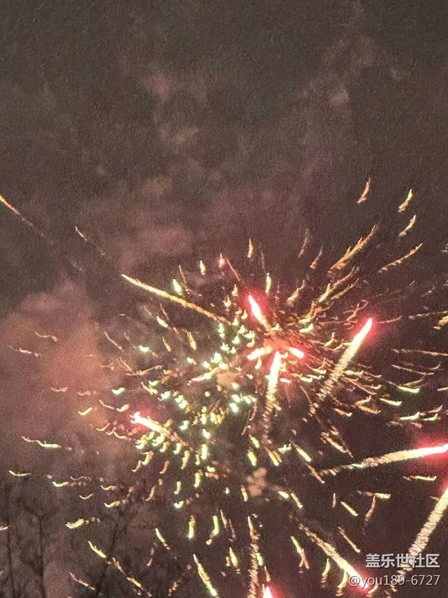 【红红火火过大年】看烟花