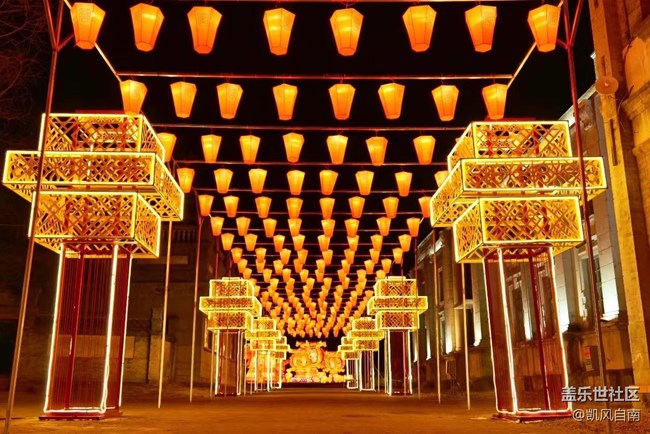 沈阳部落邀您一起拍花灯