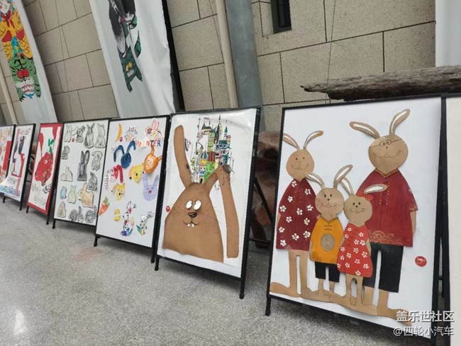 【玉兔呈祥】兔贴画