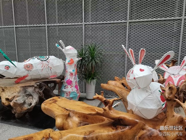 【玉兔呈祥】兔贴画