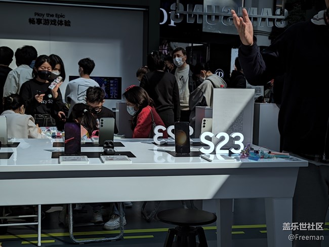 【线下体验三星S23系列】假装在动物园看新品