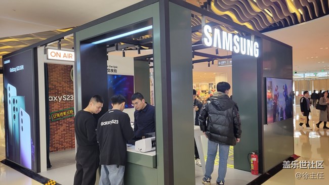 【三星S23系列快闪店】南昌铜锣湾T16快闪店体验
