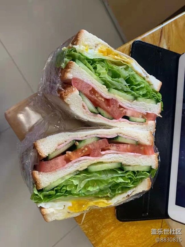 【家乡美食】三明治