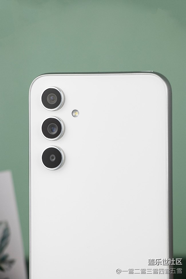 Galaxy A54【雪雾白】你们喜欢吗？