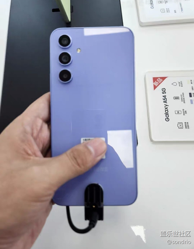 【Galaxy A54 5G体验】体验店试下