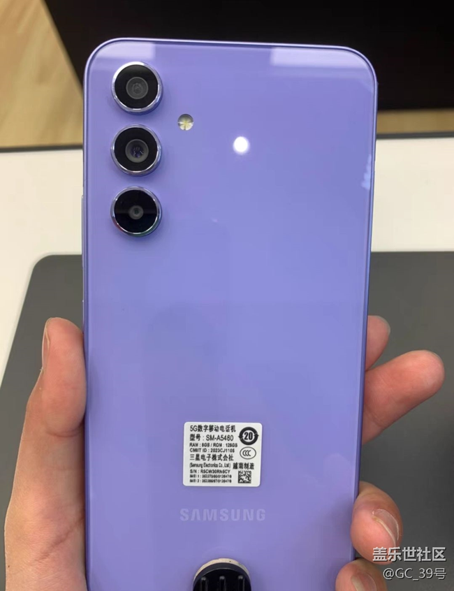 【Galaxy A54 5G体验】线下体验新机