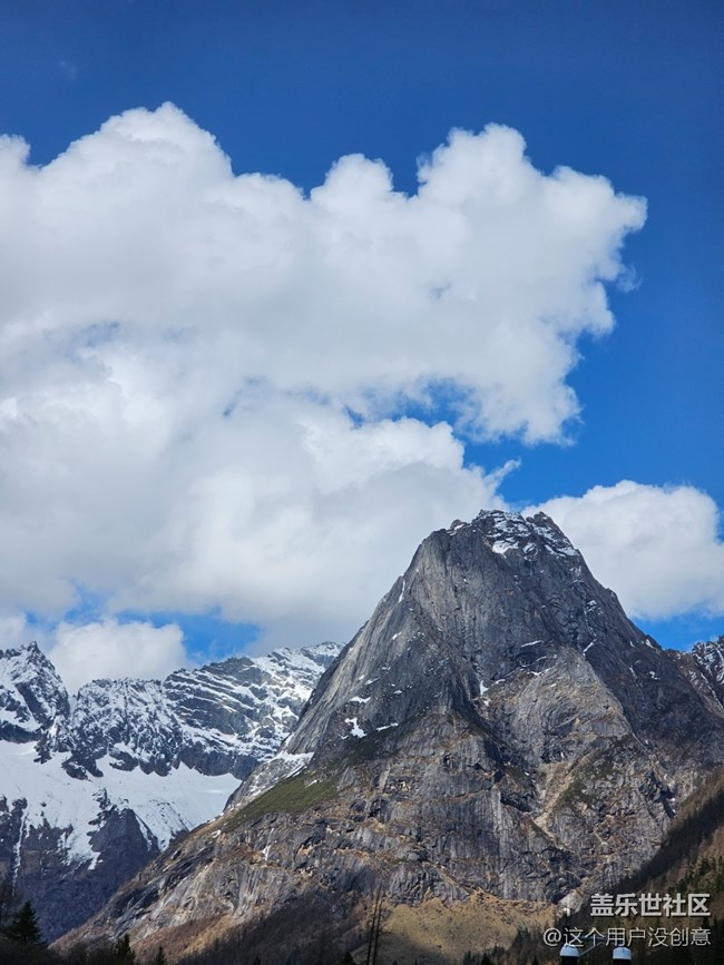 人生第一座雪山，盘她