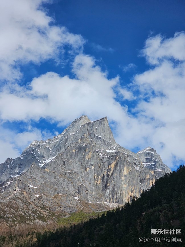 人生第一座雪山，盘她