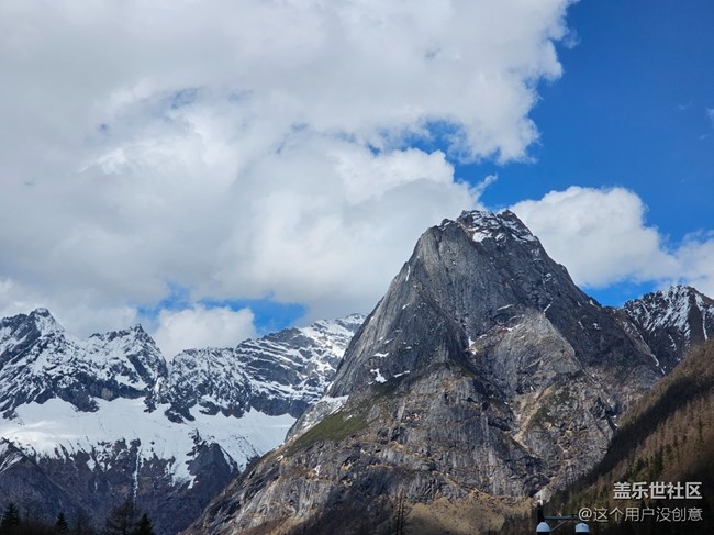 人生第一座雪山，盘她