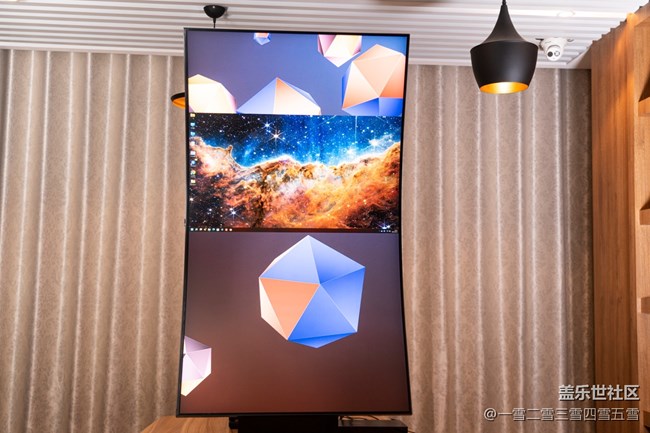 三星玄龙骑士电竞显示器 ARK G97NB屏幕画质超nice！！！