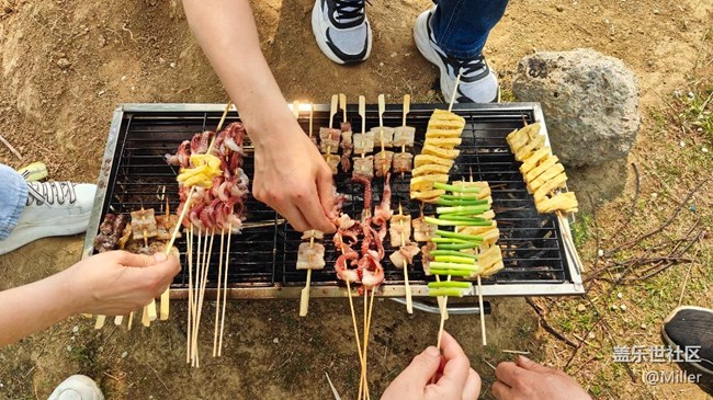【五一游玩记】湖边露营烧烤