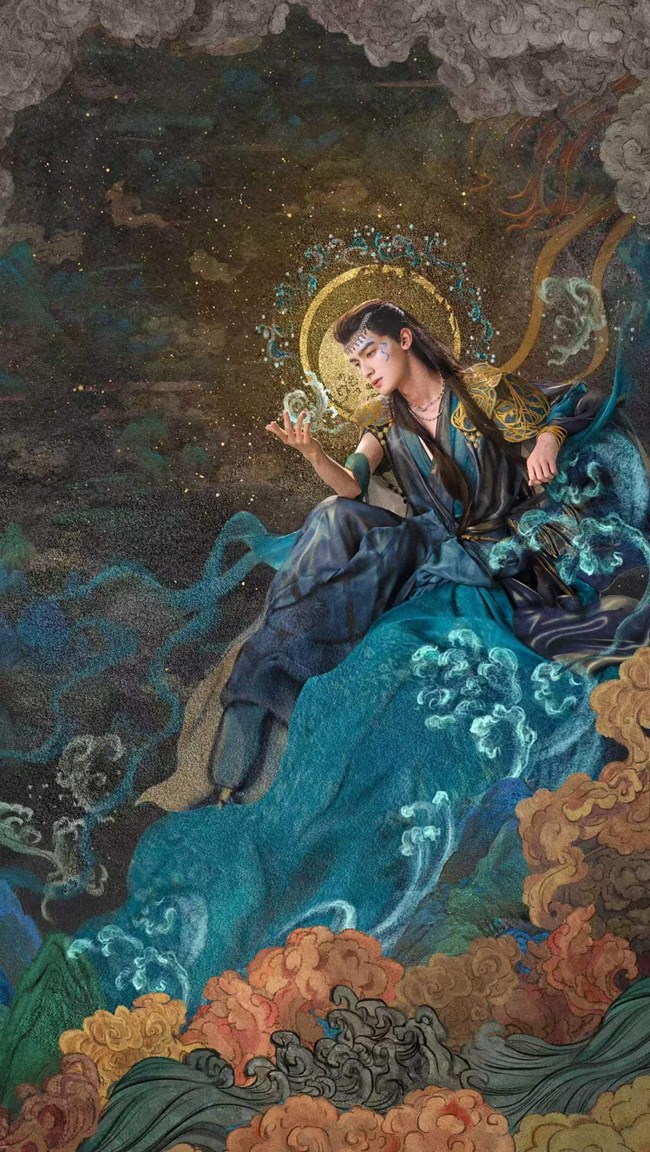 集齐长月烬明十二神像，当个壁纸不错的
