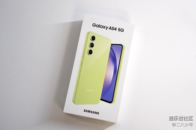 三星 Galaxy A54开箱 三星 Galaxy A54开箱